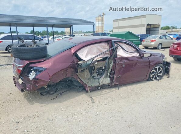 1HGCR2F85HA143657 2017 HONDA ACCORD Бордовый Задняя правая четверть