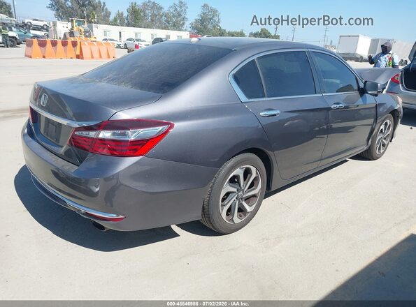 1HGCR2F85HA193359 2017 HONDA ACCORD Gray Задня права чверть