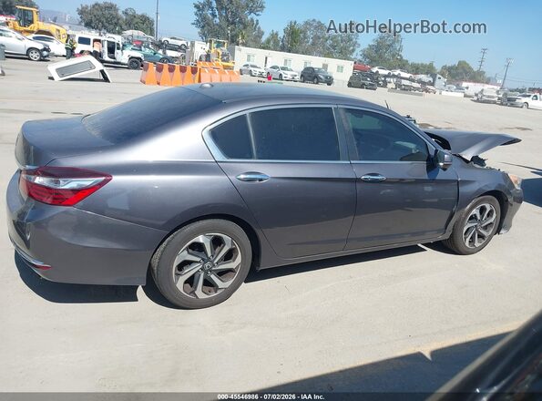 1HGCR2F85HA193359 2017 HONDA ACCORD Gray Вид задньої частини салону