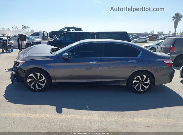 1HGCR2F85HA193359 2017 HONDA ACCORD Gray Панорамний вид салону 360°