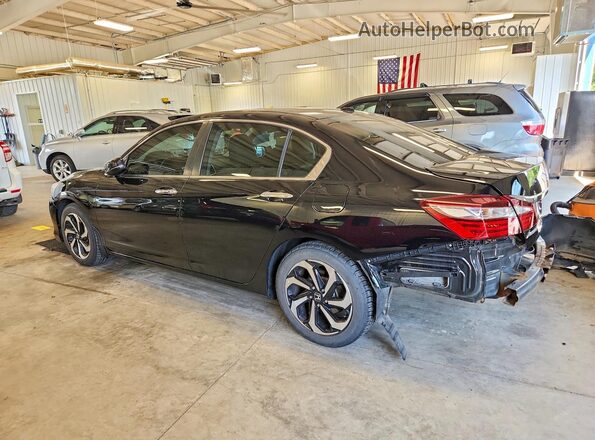 1HGCR2F85HA221158 2017 HONDA ACCORD Black Задня ліва чверть