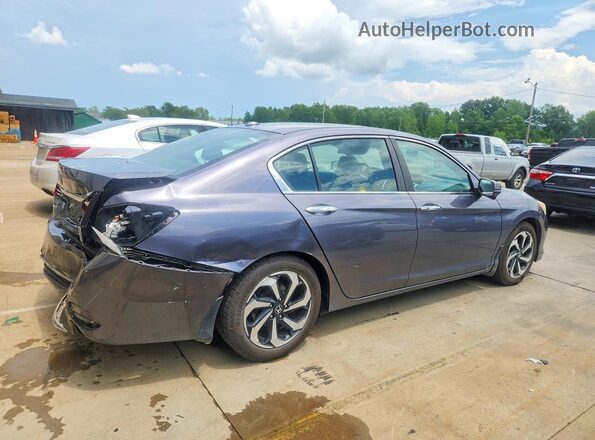 1HGCR2F86GA013675 2016 HONDA ACCORD Серый Задняя правая четверть