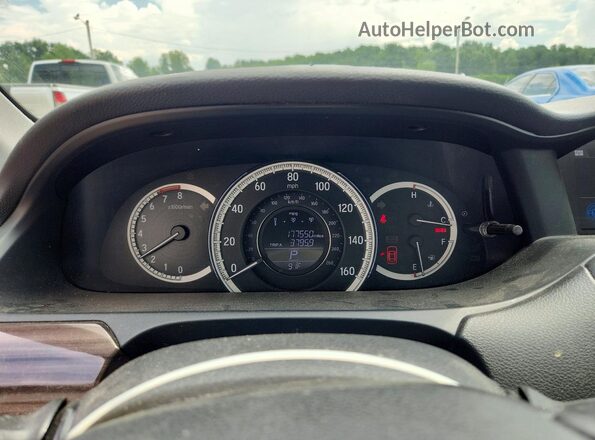1HGCR2F86GA013675 2016 HONDA ACCORD Серый Вид щитка приборов