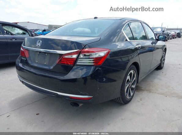 1HGCR2F86GA100671 2016 HONDA ACCORD Black Tył prawy