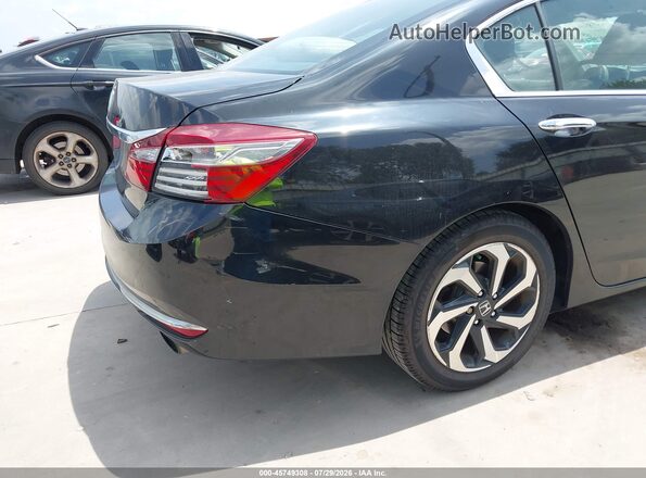 1HGCR2F86GA100671 2016 HONDA ACCORD Black 
