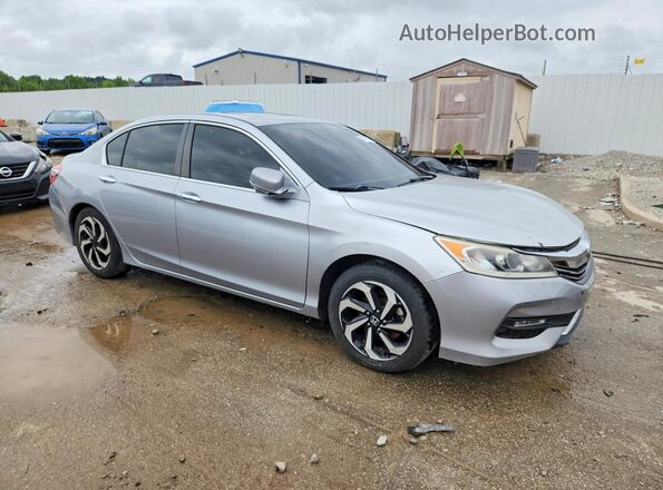 1HGCR2F86GA144802 2016 HONDA ACCORD Silver Передня права чверть