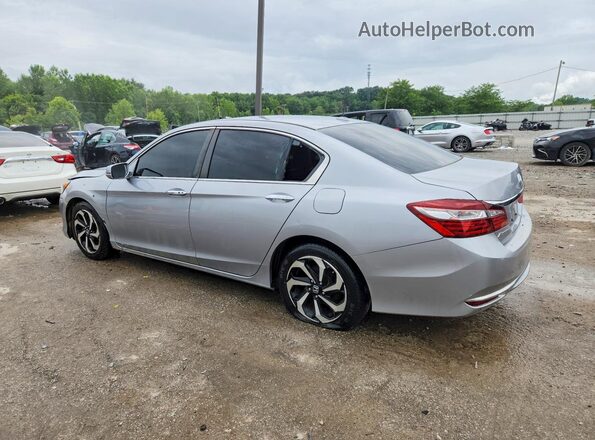 1HGCR2F86GA144802 2016 HONDA ACCORD Silver Задня ліва чверть
