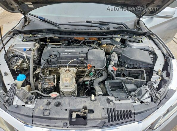1HGCR2F86GA144802 2016 HONDA ACCORD Silver Вид задньої частини салону