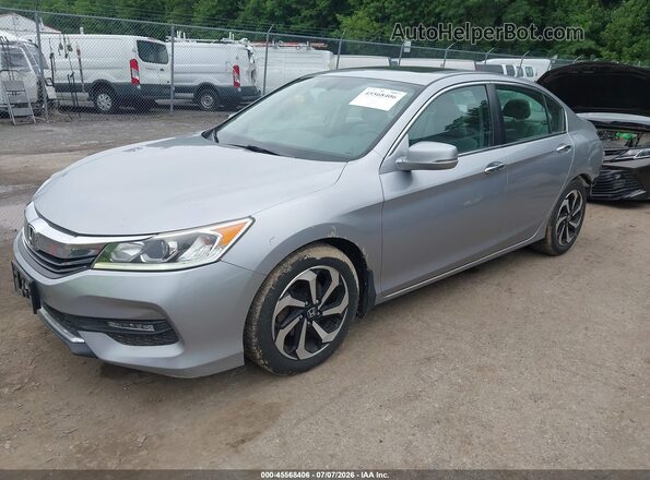 1HGCR2F86GA219031 2016 HONDA ACCORD Silver Передня ліва чверть