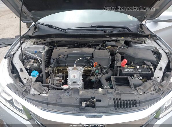 1HGCR2F86GA219031 2016 HONDA ACCORD Silver Вид ззаду