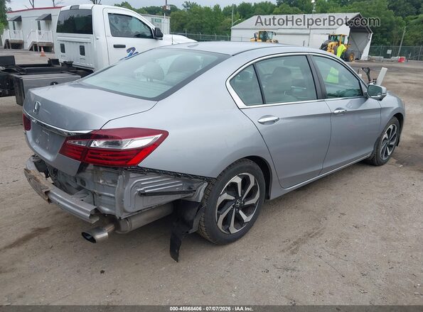 1HGCR2F86GA219031 2016 HONDA ACCORD Silver Задня права чверть