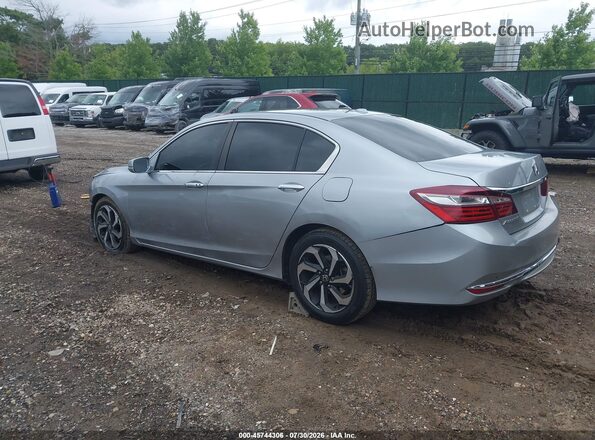 1HGCR2F86HA002564 2017 HONDA ACCORD Gray Հետևի ձախ