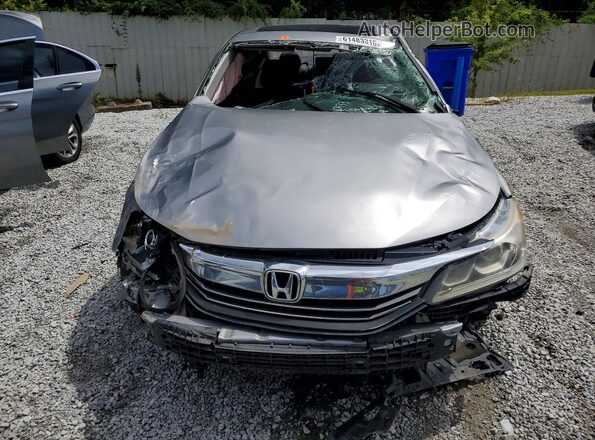 1HGCR2F86HA130433 2017 HONDA ACCORD Silver Front view