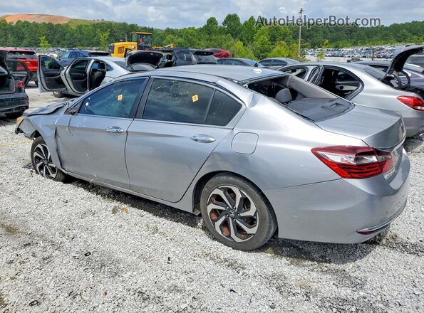 1HGCR2F86HA130433 2017 HONDA ACCORD Silver Rear left