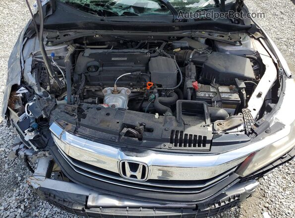 1HGCR2F86HA130433 2017 HONDA ACCORD Silver Rear interior view