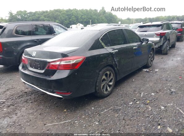1HGCR2F86HA253097 2017 HONDA ACCORD Черный Задняя правая четверть