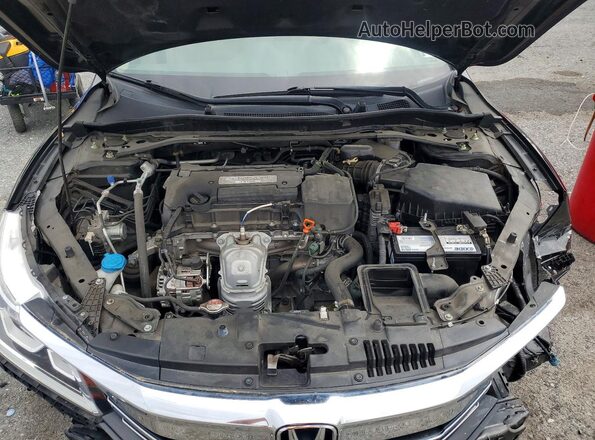 1HGCR2F87GA011305 2016 HONDA ACCORD Black Rear interior view