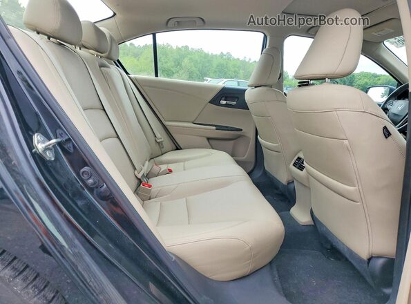 1HGCR2F87GA011305 2016 HONDA ACCORD Black Rear seats view