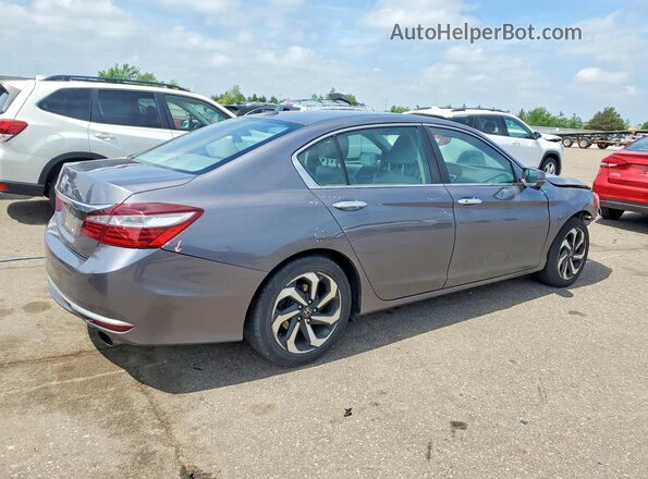 1HGCR2F87GA130097 2016 HONDA ACCORD Silver Հետևի աջ