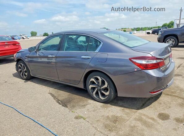 1HGCR2F87GA130097 2016 HONDA ACCORD Silver Հետևի ձախ