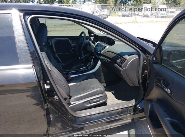 1HGCR2F88HA183103 2017 HONDA ACCORD Черный Вид салона спереди