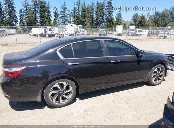 1HGCR2F88HA183103 2017 HONDA ACCORD Черный Панорамный вид салона 360°