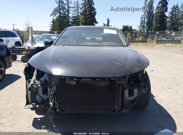 1HGCR2F88HA183103 2017 HONDA ACCORD Черный Вид задней части салона