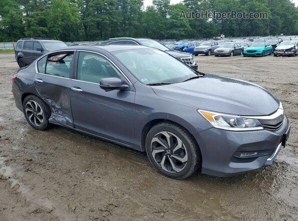 1HGCR2F88HA201213 2017 HONDA ACCORD Gray Front right