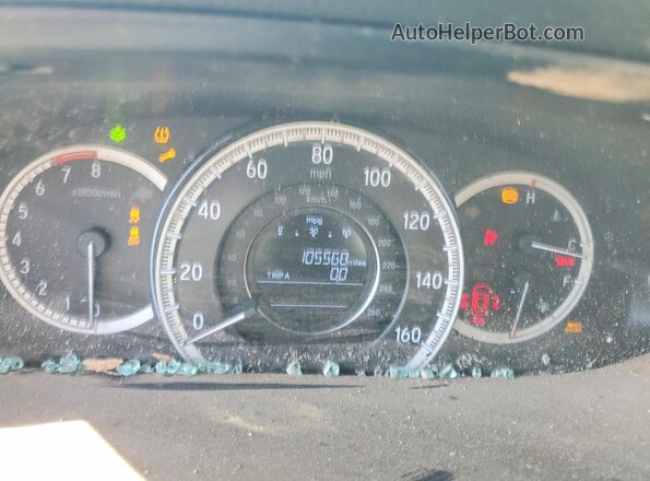 1HGCR2F88HA228945 2017 HONDA ACCORD Белый Вид щитка приборов