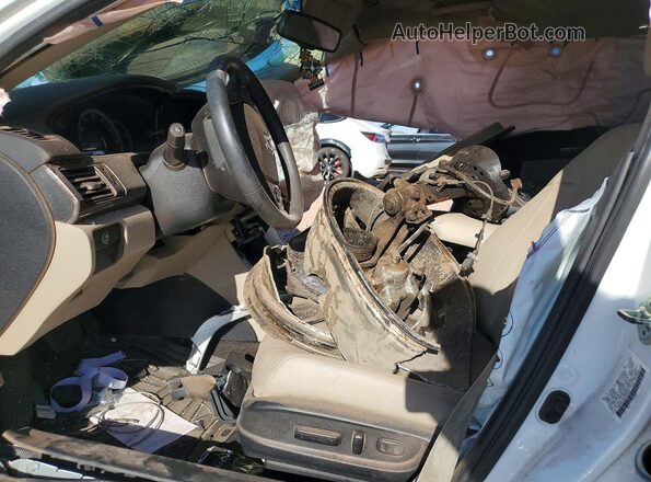1HGCR2F88HA228945 2017 HONDA ACCORD Белый Вид салона спереди