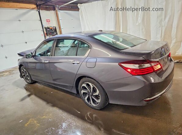 1HGCR2F89GA124639 2016 HONDA ACCORD Серый Задняя левая четверть