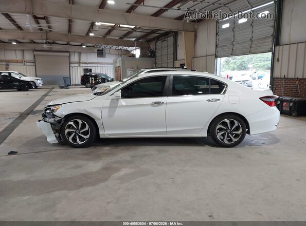 1HGCR2F89GA222957 2016 HONDA ACCORD Белый Панорамный вид салона 360°