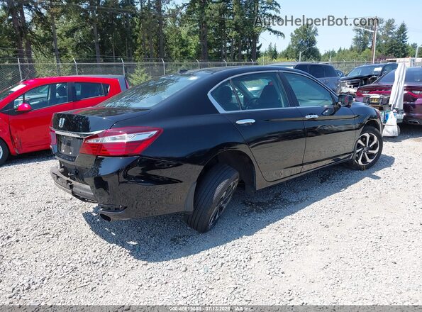 1HGCR2F89HA087657 2017 HONDA ACCORD Black Задня права чверть