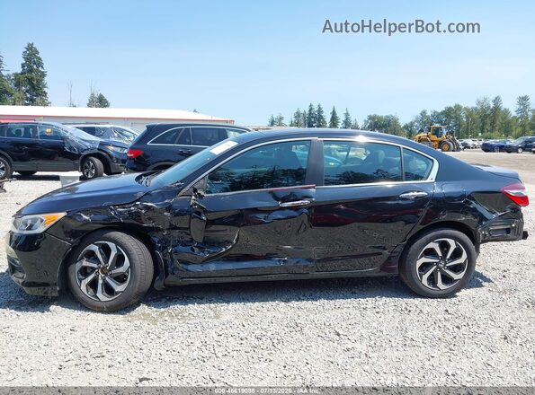 1HGCR2F89HA087657 2017 HONDA ACCORD Black Вид спереду
