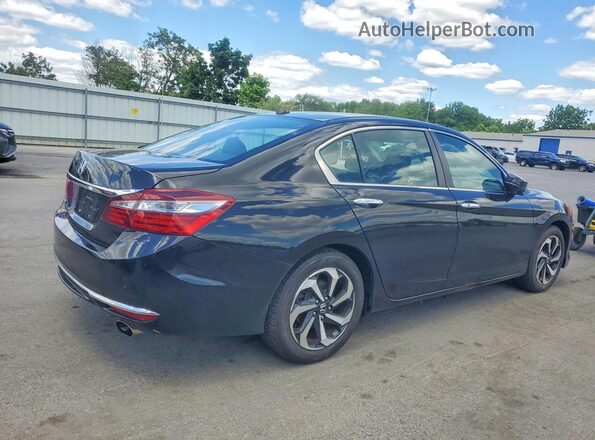 1HGCR2F8XGA006342 2016 HONDA ACCORD Black Tył prawy