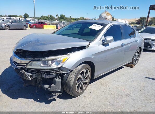 1HGCR2F8XGA234325 2016 HONDA ACCORD Gray Передня ліва чверть