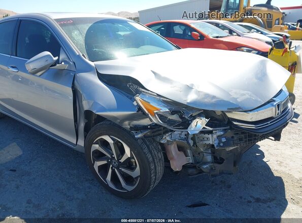 1HGCR2F8XGA234325 2016 HONDA ACCORD Gray Панорамний вид салону 360°
