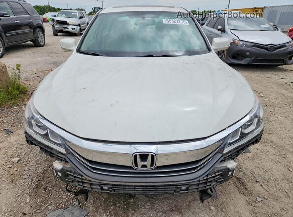 1HGCR2F8XGA238696 2016 HONDA ACCORD White Вид спереду