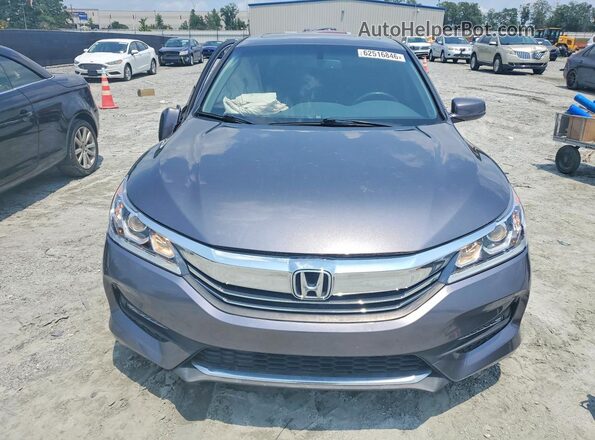 1HGCR2F8XHA191705 2017 HONDA ACCORD Charcoal წინა ხედი