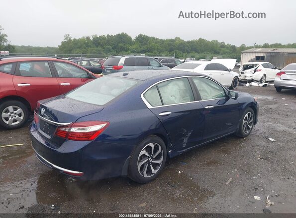 1HGCR2F91GA095887 2016 HONDA ACCORD Blue Հետևի աջ