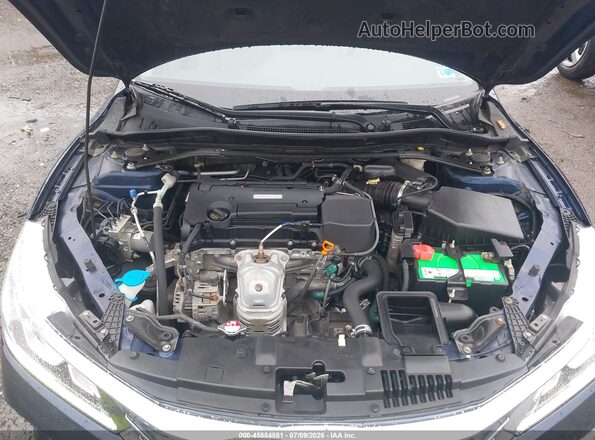1HGCR2F91GA095887 2016 HONDA ACCORD Blue Հետևի տեսք
