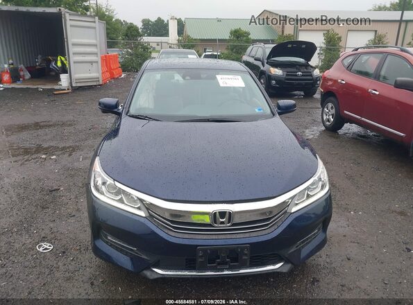 1HGCR2F91GA095887 2016 HONDA ACCORD Blue Սարքավորումների վահանակի տեսք