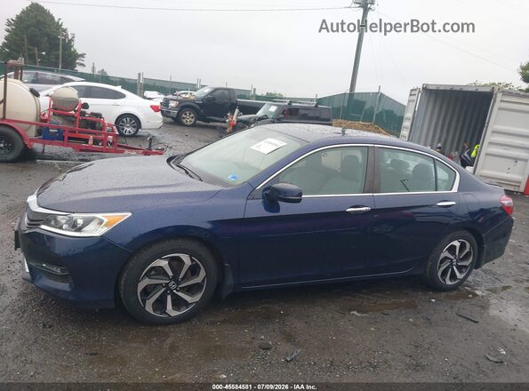 1HGCR2F91GA095887 2016 HONDA ACCORD Blue Սալոնի 360 աստիճան տեսք
