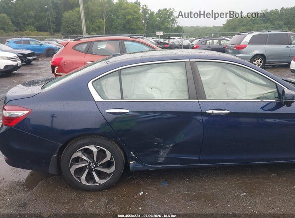 1HGCR2F91GA095887 2016 HONDA ACCORD Blue Դիմացի տեսք