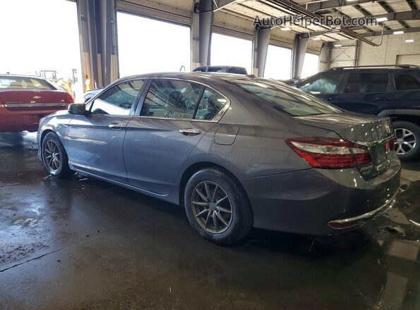 1HGCR2F92GA069587 2016 HONDA ACCORD Gray Задня ліва чверть