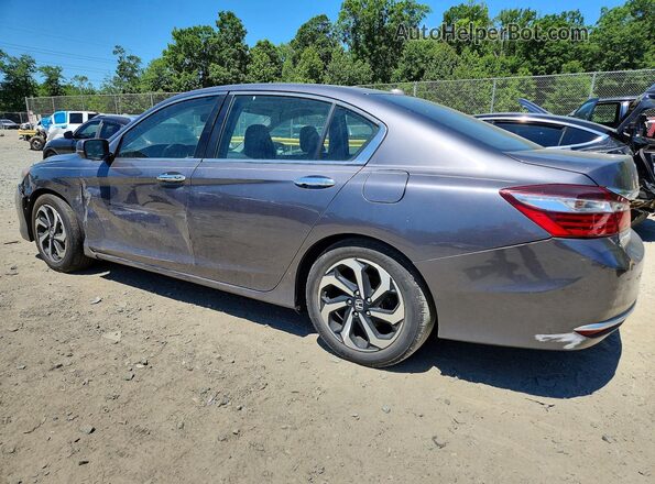 1HGCR2F93GA225605 2016 HONDA ACCORD Gray Tył lewy