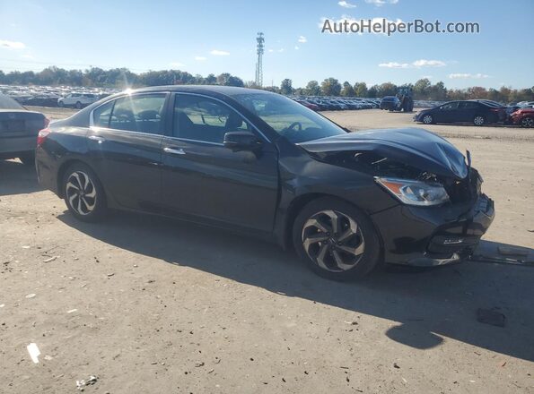 1HGCR2F93HA075979 2017 HONDA ACCORD Black Առջևի աջ