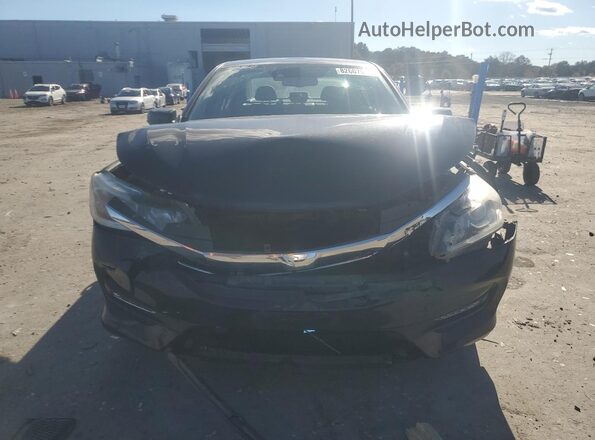 1HGCR2F93HA075979 2017 HONDA ACCORD Black Դիմացի տեսք