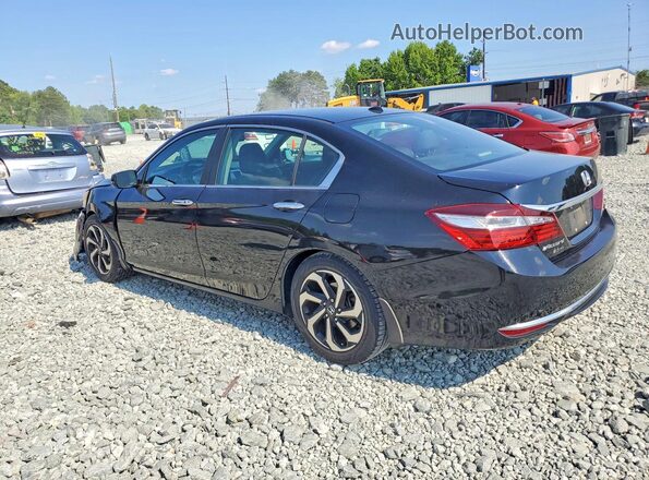 1HGCR2F95HA100915 2017 HONDA ACCORD Черный Задняя левая четверть