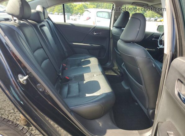 1HGCR2F95HA100915 2017 HONDA ACCORD Черный Вид задних сидений